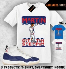 Tee Shirt Matching AJ 11 Rare Air 2025 Match Sneaker Sneakerhead Martin T-Shirt