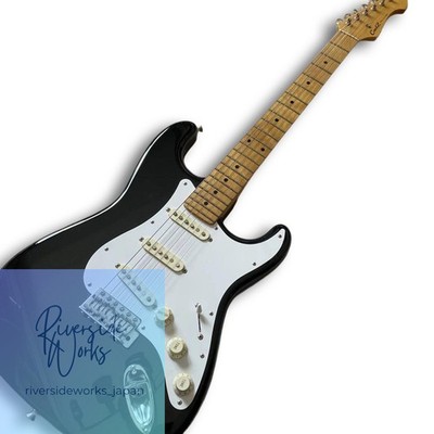 CoolZ Black Stratocaster Type Electric Guitar