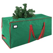 Green 7.5 Ft Extra Large Heavy Duty Christmas Tree Storage Bag Zipper