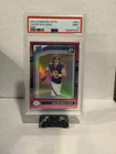 Panini Donruss Optic Rated Rookie Caleb Williams #201 Pink PSA 9