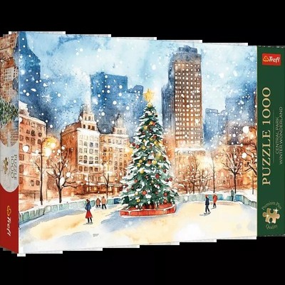 Puzzle 1000 elementów. Premium Plus Quality. Zimowa Kraina Czarów w Central ...