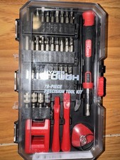 78-Piece HYPER TOUGH Precision Electronics Repair Tool Kit Laptops Smartphones