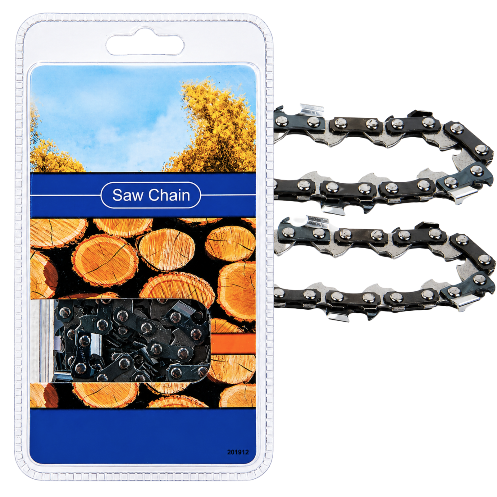 2pcs 18'' Chainsaw Chain Blade Full Chisel .325 Pitch .063 Gauge 74 DL ...
