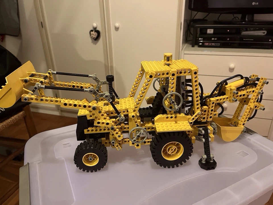 LEGO Technic 8862 Backhoe Grader, foto 4 di 5