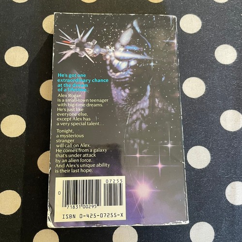 The Last Starfighter by Alan Dean Foster 1984 Movie Tie-In Paperback 1st Edition - Foto 3 di 6