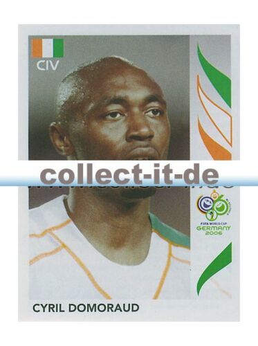 Panini WM 2006 Einzelsticker - 192 - Cyril Domoraud [Côte d'Ivoire] Or - Bild 1 von 1