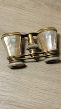 ANTIQUE AUDEMAIR FRENCH OPERA GLASSES/BINOCULARS RAINBOW MOTHER OF PEARL PARIS