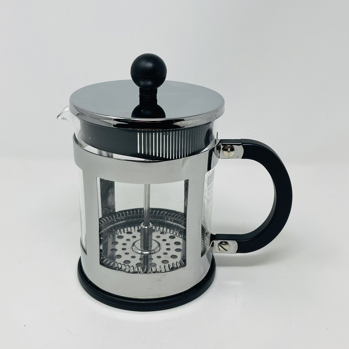 Bodum French Press KENYA Cup Stainless Steel Chrome Silver