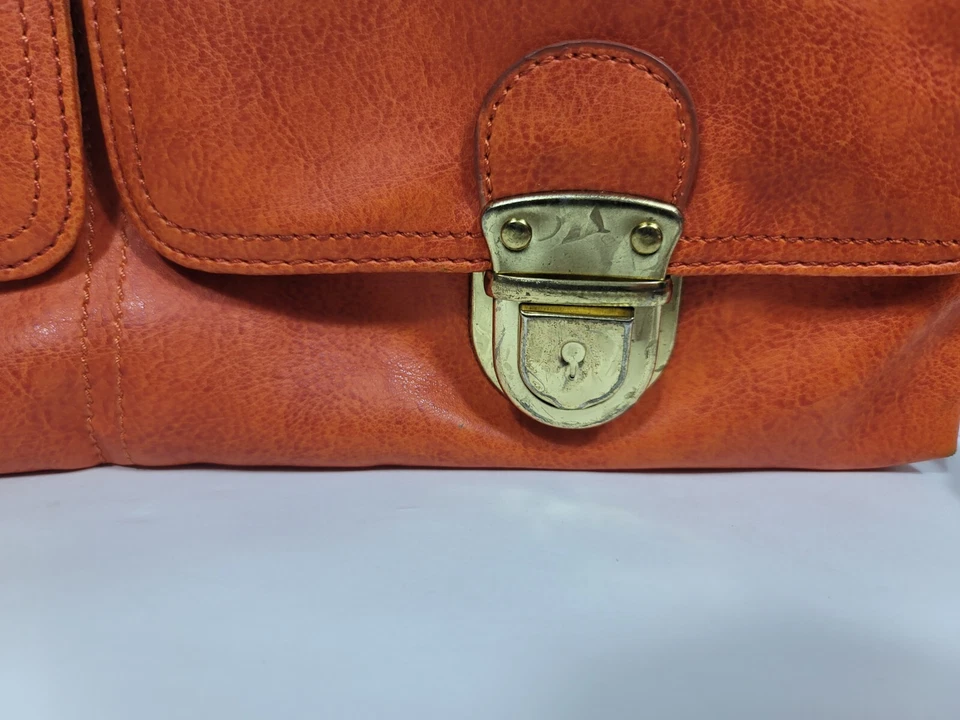 Mark By Avon женщин маленький оранжевый крест тела сумка ПВХ - Изображение 3 из 4