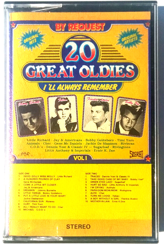 20 GREAT OLDIES - I'll Always Remember Band 1 - Kassette Pop Rock