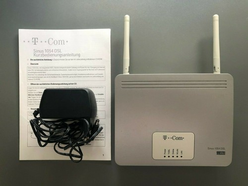 Sinus 1054 DSL Highspeed WLAN , Internet T-DSL, PC-Vernetzung 54 bis zu Mbit/s