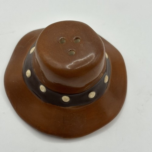 Vintage Pferdekopf und Western Cowboyhut Salz und Pfefferstreuer - Bild 4 von 13