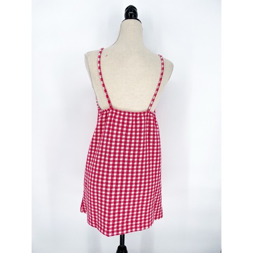 Mini Vestido Para Mujer Zara M Rosa y Blanco Estampado Guinga Blogger Favorito - Imagen 4 de 9