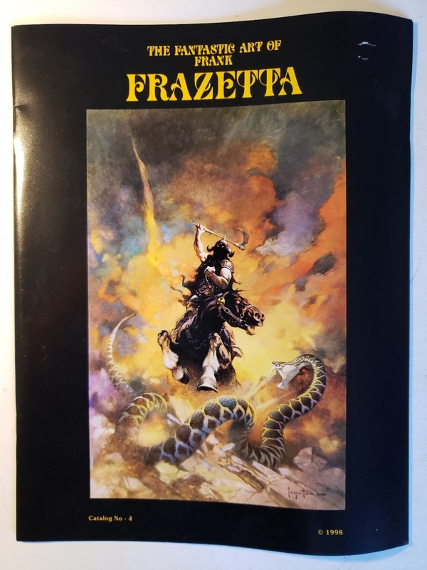 Fantastic Art of Frank Frazetta Catalog #4 (1998)