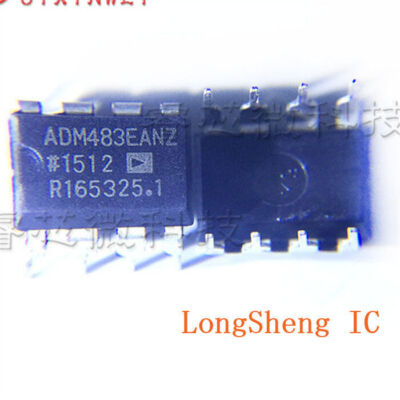 5PCS ADM483E ADM483EAN ADM483EANZ DIP8 RS-485 Transceiver New #E9*