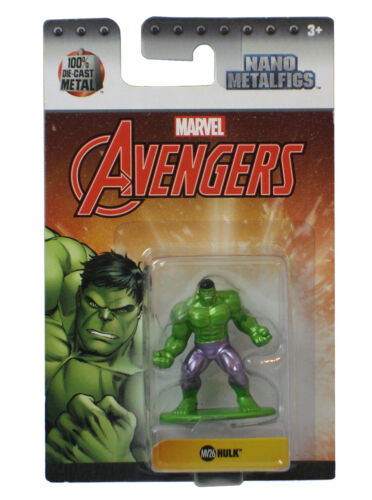 Jada Nano Metalfigs Avengers The Hulk MV26 Marvel Comics Neuf - Photo 1 sur 2