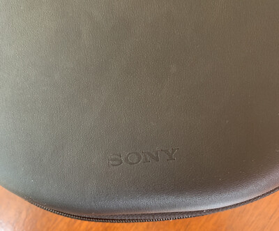 Sony OEM Black Zip Hard Case For WH-1000XM3 Wireless Noise