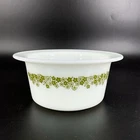 Vintage Pyrex Butter Tub Dish Crazy Daisy Bowl Spring Blossom 002