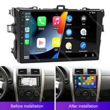 For Toyota Corolla 2009-2013 Android 12 Car Stereo Radio 2G 32G Navi GPS CarPlay