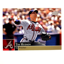 Tim Hudson 2009 Upper Deck Card #27 MLB Atlanta Braves