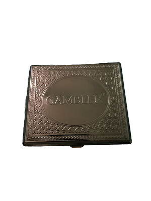 gambler cigarette case Tin Silver Tone Gambler Vintage Cigarette Holder Case holds cigarettes  Aluminum