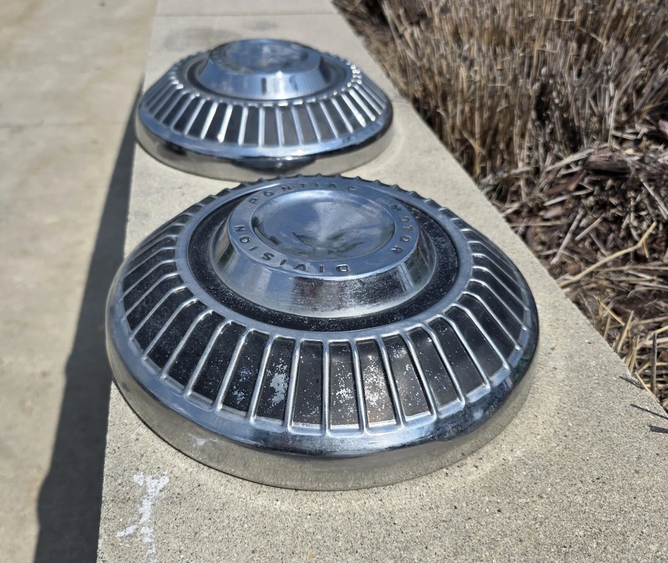 2 gorras abatibles vintage Pontiac Tempest GTO LEMANS STAR CHIEF para perros 1964-72 Foto 4 de 4