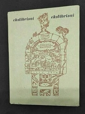 exlibris miniature book catalogue Vilnius University Library 400th ann 