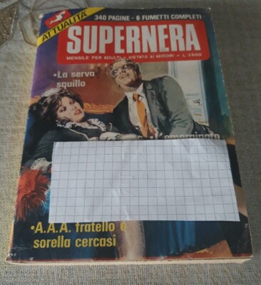 CURRENT SUPER BLACK Comic No. 24 1985 Edition Shark not returned