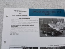 Revue technique Dacia DUSTER