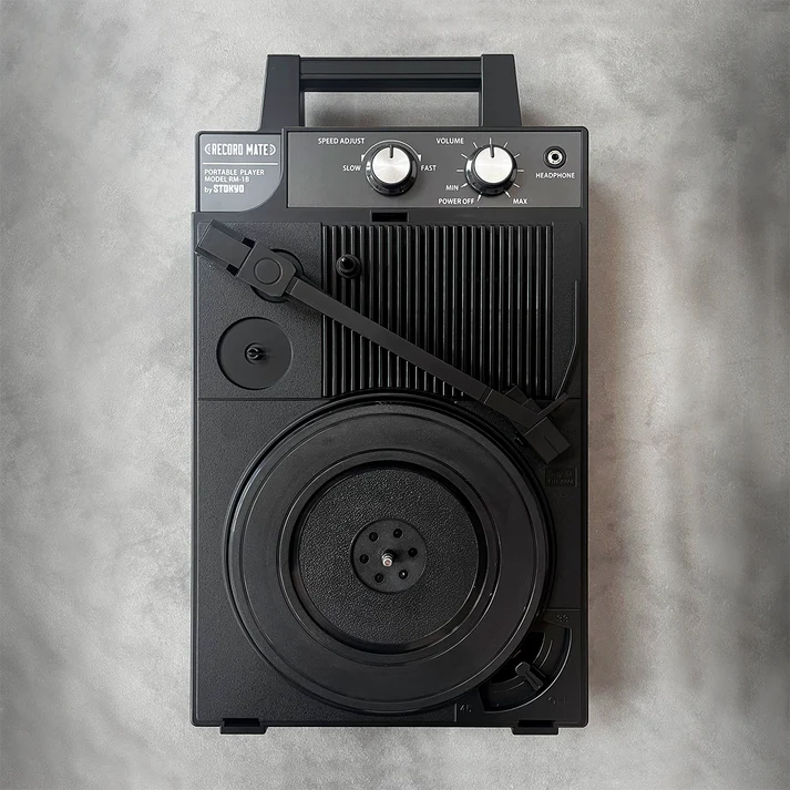 STOKYO RECORD MATE Portable Record Player BLACK EDITION RM-1B | eBay
