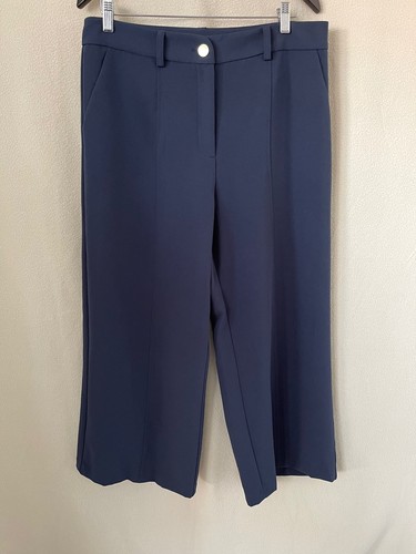Zac & Rachel Navy Blue High-Rise Wide Leg Pants - 22W - Picture 8 of 12