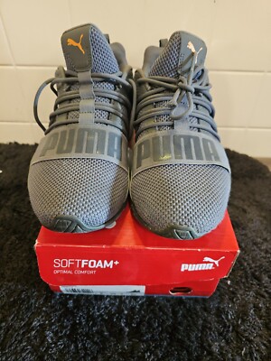 Size 7- PUMA Cell Regulate Mesh Gray & orange 