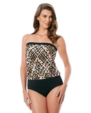 Jantzen Animale Blouson One Piece Swimsuit