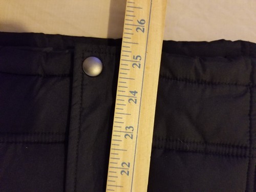 Womens GAP Full Zip Vest L Large Black Down Puffer - Picture 6 of 10