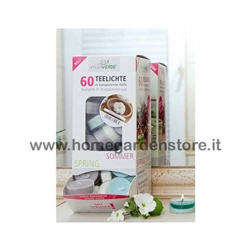 Candele e lumini aroma frutta per la decorazione della casa