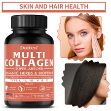 Collagen Capsules 2000mg | Strengthen cartilage and reduce sports injuries