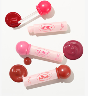 APIEU THE PURE CANDY GLOSSY WATER TINT 3 COLOR 4ML K-BEAUTY