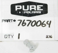 1 NEW Genuine Polaris Original Factory 1/4 Turn Fastener Part OEM 7670064 NOS