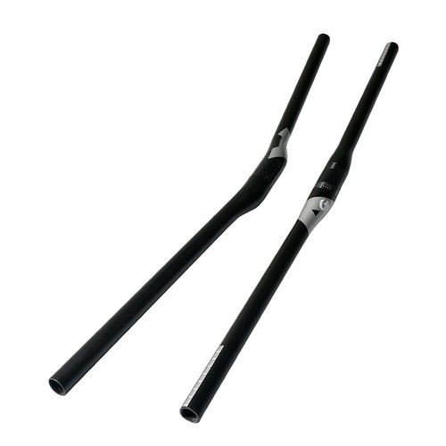 Carbon Fiber Mountain Bike Handlebar Backsweep 3°/9° Bicycle Flat Bar 600-740mm - Picture 3 of 19