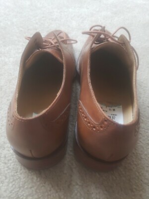 Cole Haan Air Madison Wingtip Oxford Brown Leather Shoes 11M s-l400.jpg main image 2