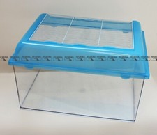 Contenitore Acquario per Pesci Tartarughe 54 x 40 x 32 cm rosa azzurro Cod. K60