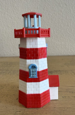 Acme Red Lighthouse Magnet Sound Light Working 2002 SEE VIDEO