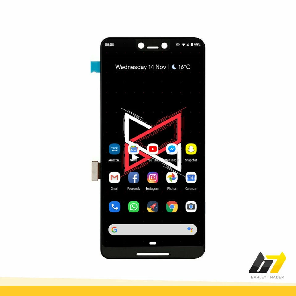 Original Google Pixel 3XL LCD OLED Touch Screen No Frame Display Assembly UK - Image 3 of 3