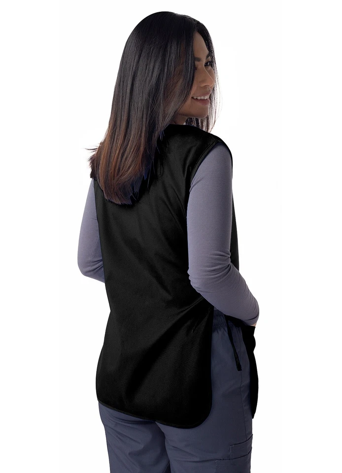 Sivvan Unisex Cobbler Apron Adjustable Waist Ties 2 Deep front pockets (2 Pack) - Image 4 of 4