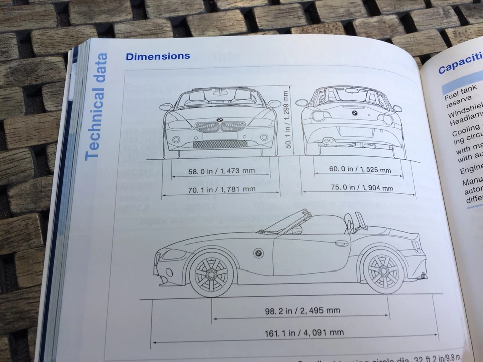NUEVO⭕️ BMW Z4 2005 CUPÉ MANUAL DEL PROPIETARIO ROADSTER (NOS) NUEVO STOCK ANTIGUO 2.5i 3.0i Foto 4 de 4
