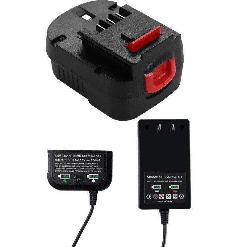 14.4V for BLACK + DECKER Battery / Charger HPB14 FIRESTORM FSB14 499936