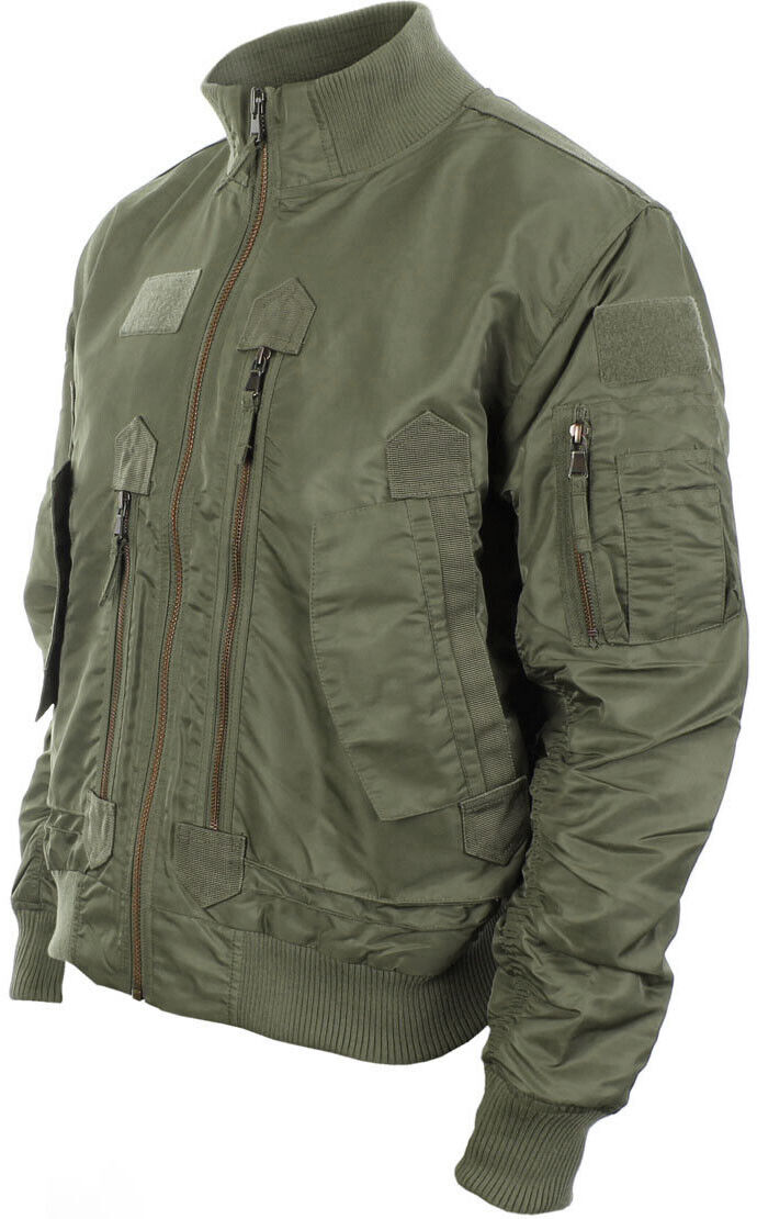 US Tactical Flight Jacket - Olive Drab - Men's Coat American Military ...