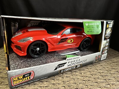 New Bright Forza Motorsport 1:16 Corvette ZR1 RC Car + XBOX Game Pass New