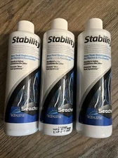 X3 Seachem Stability New Tank Stabilizing System 8.5oz EA, Exp 02/2029