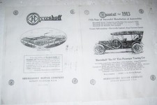 HERRESHOFF TOURING CAR- SHOWS 9 PAGES OF INFO-1913 1916-1912-